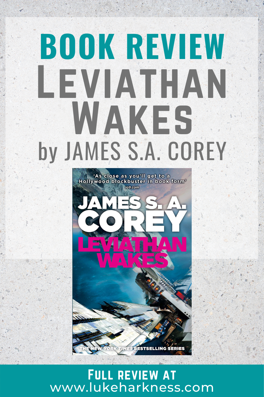 Book Review: Leviathan Wakes By James S.A. Corey | Luke's Books