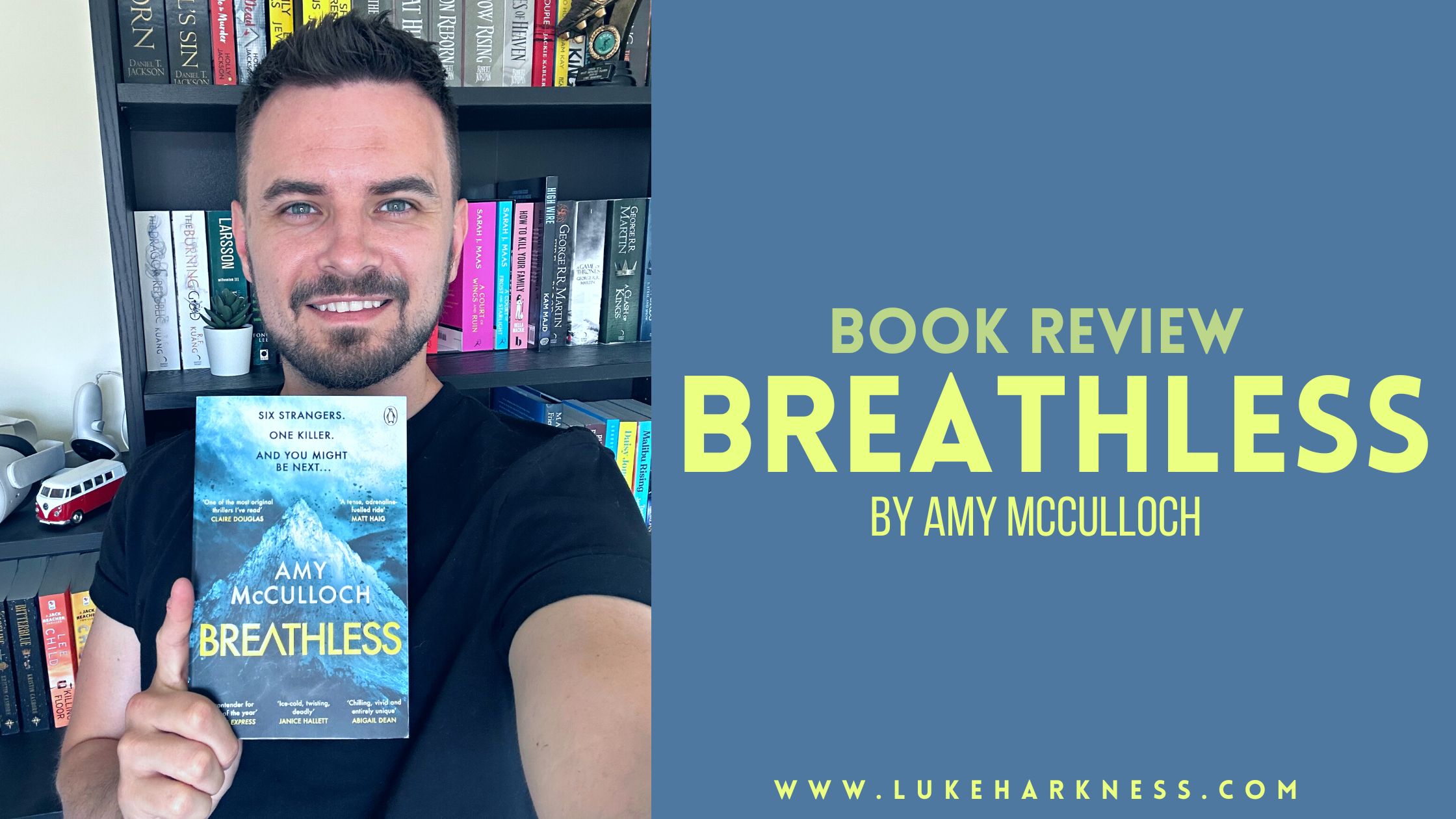 Breathless by Amy McCulloch book review - Luke’s Blog