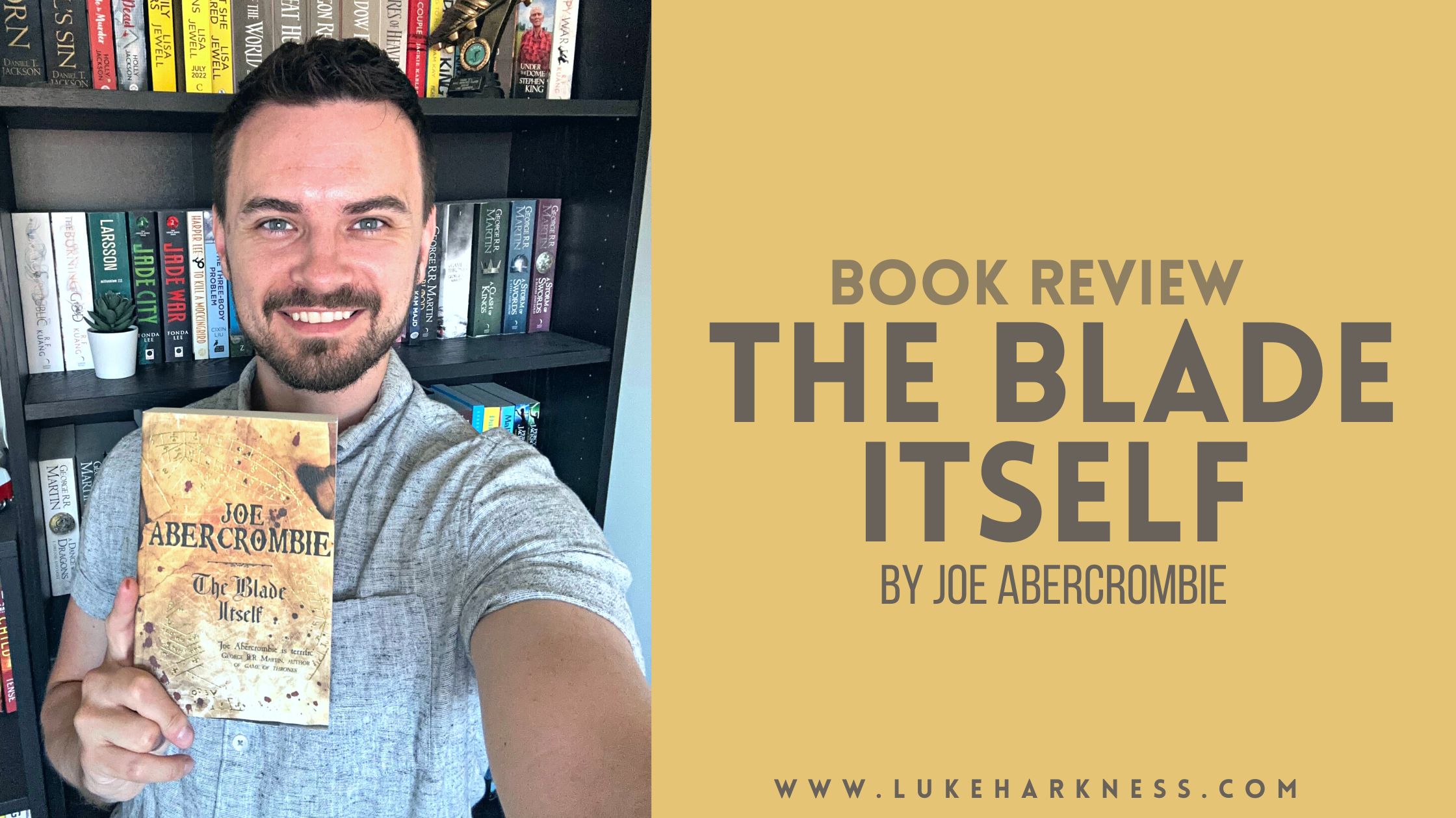 The Blade Itself by Joe Abercrombie book review - Luke’s Blog